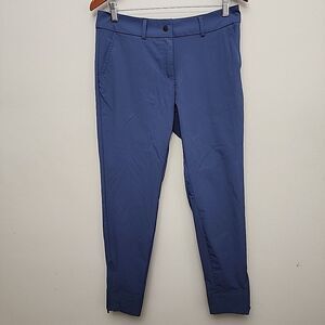 Hiverlay Womens Pro Golf Pants Blue Quick Dry‎ Slim Lightweight Size L Large